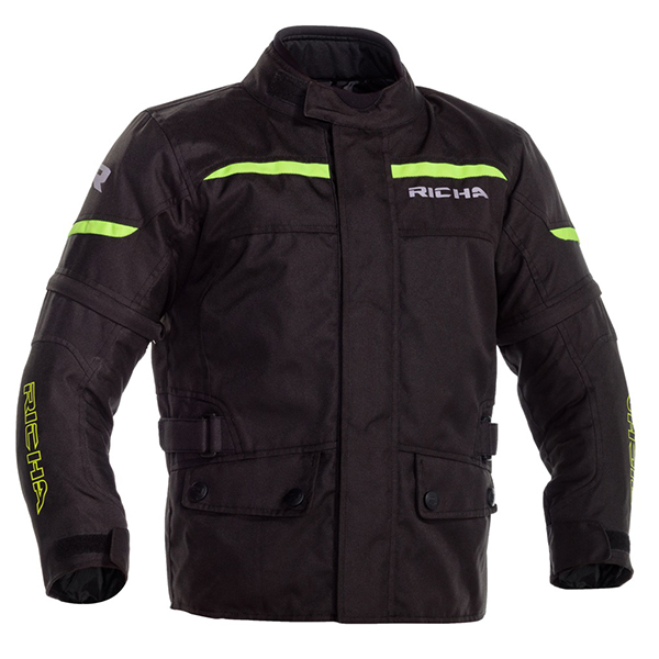 Richa RICHA TIPO JUNIOR JACKET BLACK/FLUO